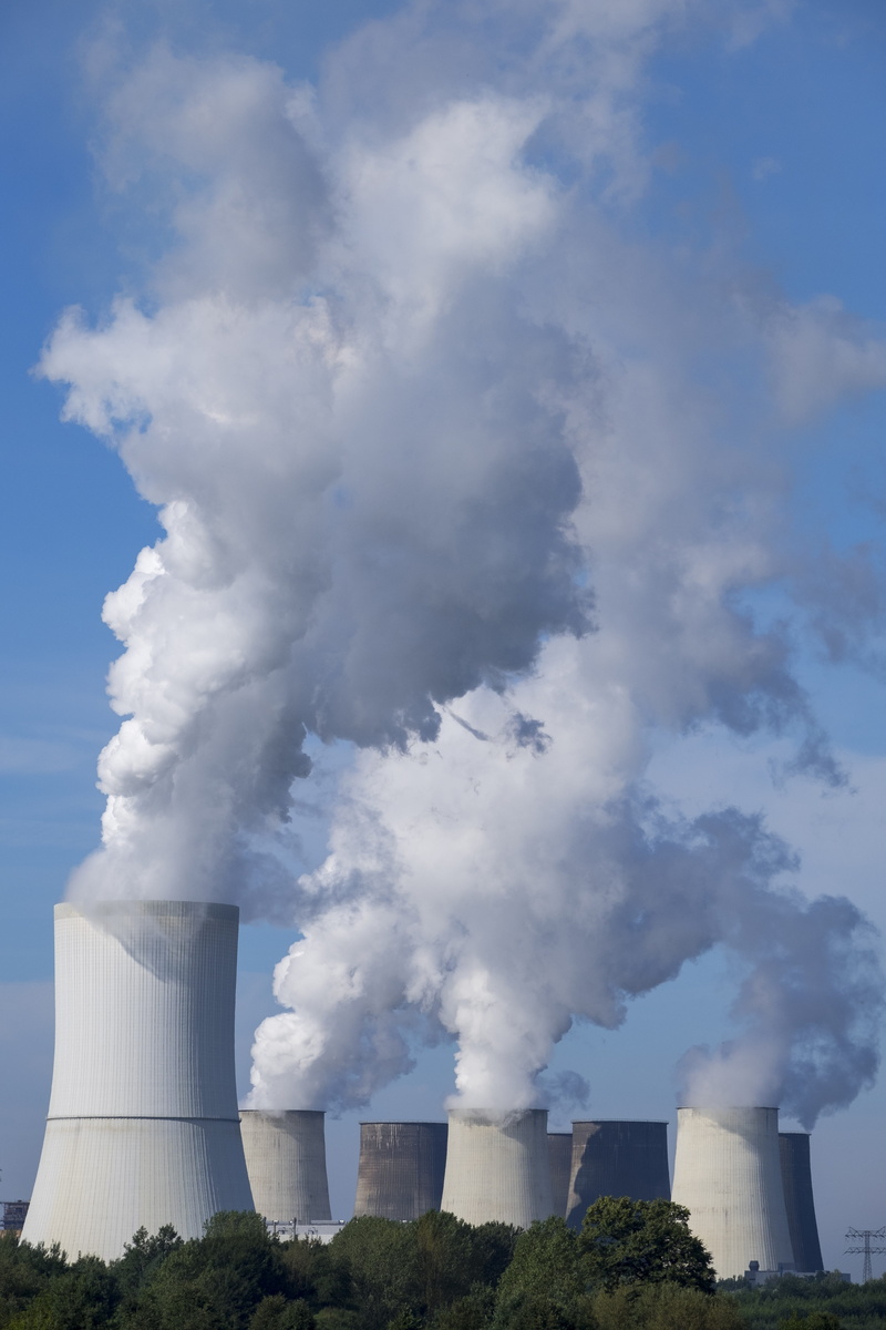 factory, cloud - sky, emitting, clouds, industry clouds, technology, smoke, chimney, outdoors, power, industrial plant, environmental protection, smoke - physical structure