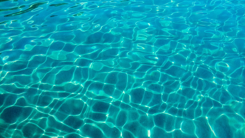 rippled, full frame, swimming pool, outdoors, waterfront, nature, backgrounds, summertime, turquoise colored, clear, ekincik mahallesi, vacation, 4K, water