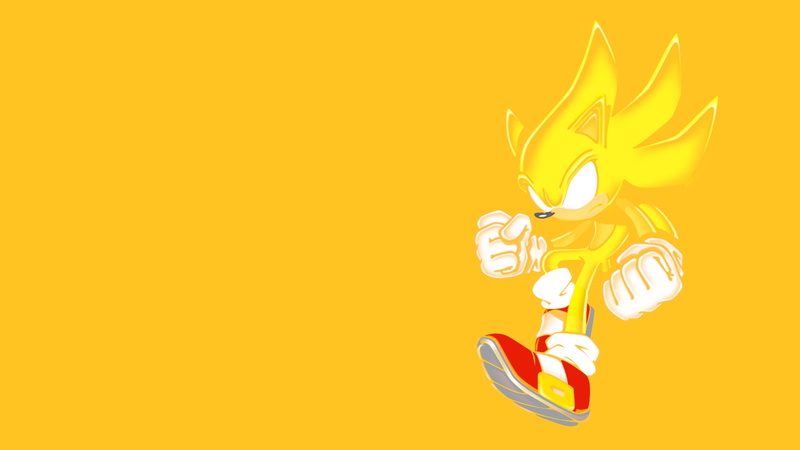 hedgehog, sega, the, video games, yellow, hd, 1080P, sonic