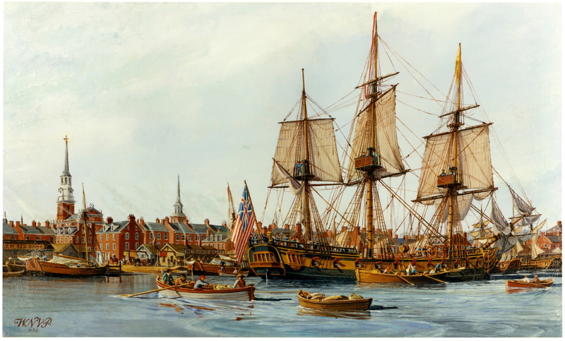 transportation, the past, sailboat, architecture, nature, ship, antique, sailing ship, brown, 4K, the city, galleon, painting, Marina, sailing, history