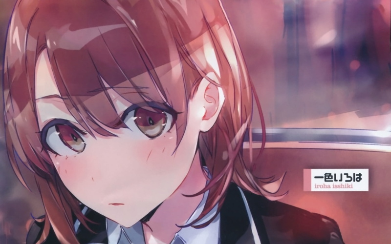 one person, Iroha Isshiki, human representation, portrait, reflection, headshot, day, My Teen Romantic Comedy SNAFU, young women, human face, 1080P, outdoors