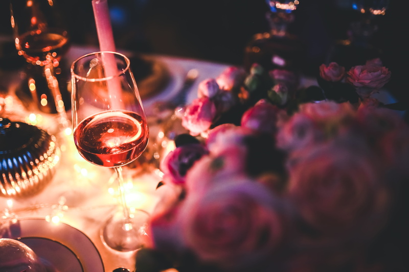 romantic, luxury, occasion, dining, wineglass, party, flower, champagne, drinking glass, evening, rose, single, flowering plant, color, flower arrangement