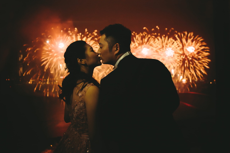 woman, couple - Relationship, adult, young Adult, sparkler, love, emotion, enjoyment, kiss, cheerful, man and woman, females, togetherness, night, fireworks