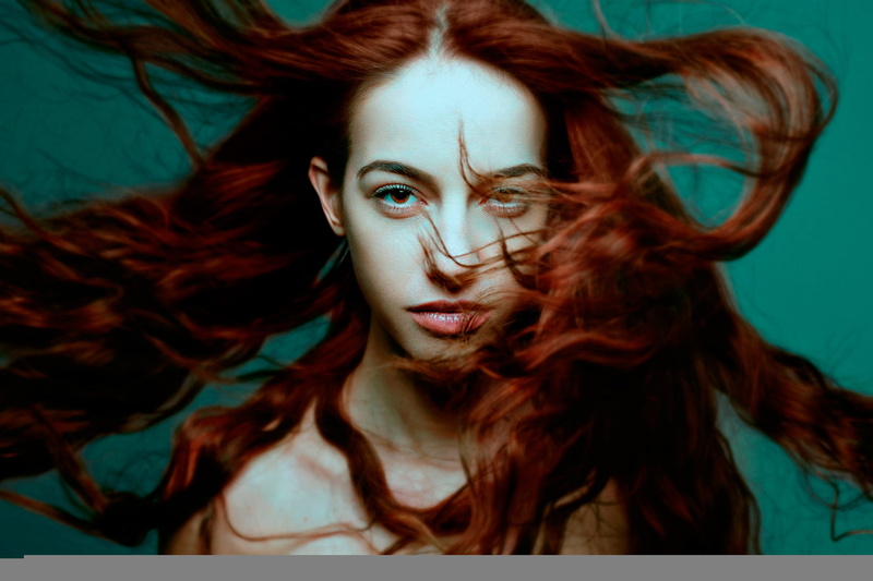 A New Wind, bokeh, 1080P, Mirella, redhead, brown-eyed, Ynot Photographe, hair, stroke