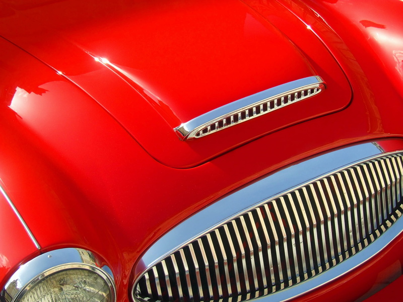 speed, close, headlight, wealth, 2K, chrome, british, english, sport, bonnet, design, vintage car, race car, red, racing car, brightly lit, powerful, backgrounds