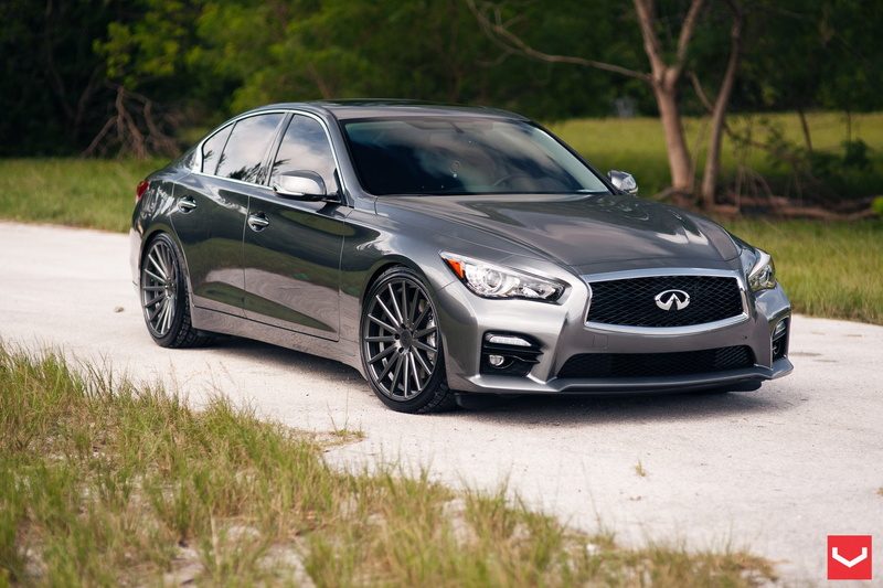 tuning, vossen, 1080P, wheels, infiniti q50