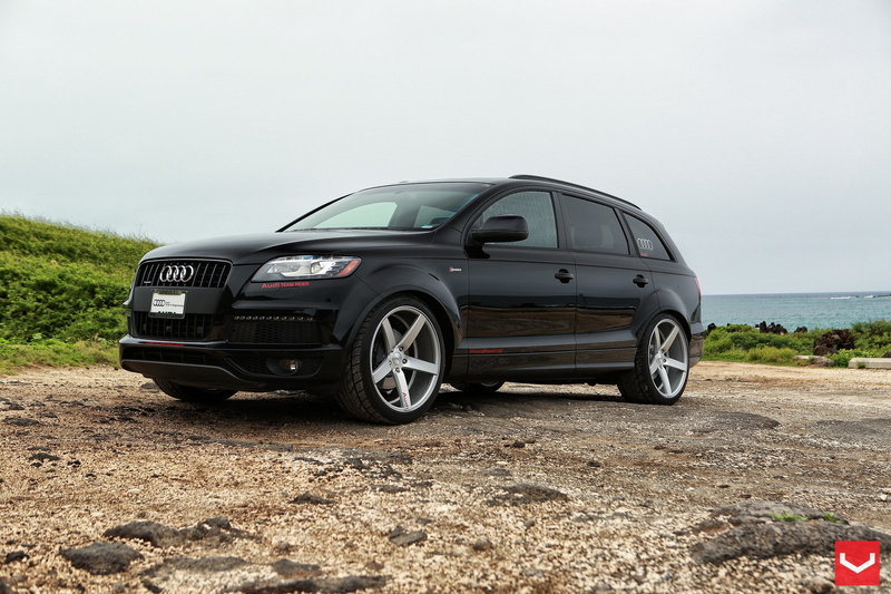 Q7, Audi, q, 1080P, wheels, Vossen
