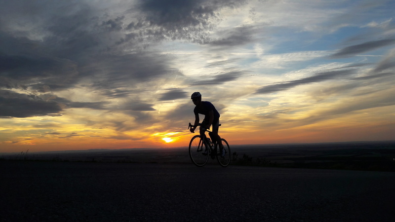cycling, bicycle, athlete, wheels, training, men, sunset, nature, shadow, bike, 4K, leisure activity, transportation, land, lifestyles, one person, silhouette
