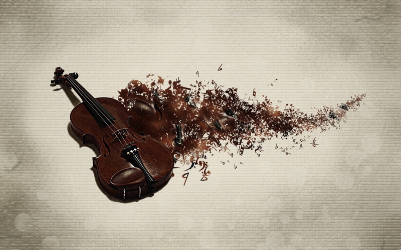 single object, textured, digital art, musical instrument, string instrument, directly above, wood - material, musical equipment, indoors, still life, no people