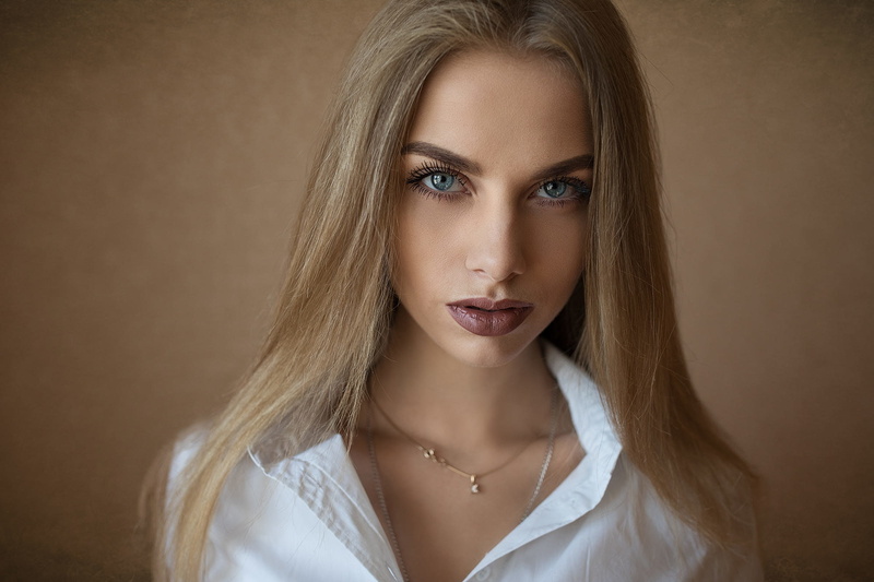 1080P, Dmitry Sn, Karina, portrait, makeup, retouching