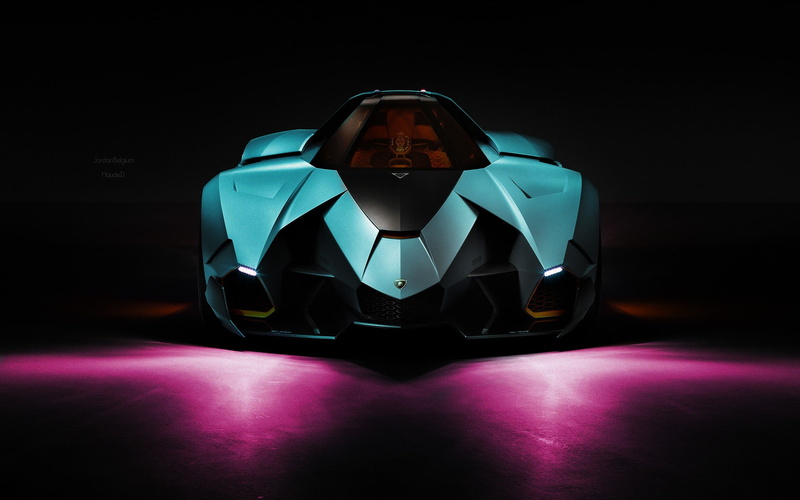 Colorful, Lamborghini, Photoshop, Retouch, 1080P