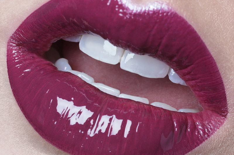 1080P, lips, teeth, retouching, macro