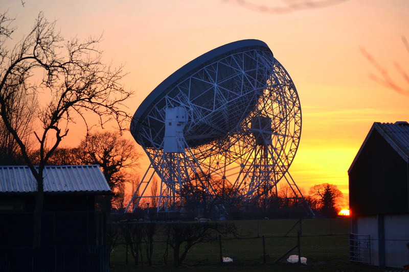 sky, amusement park, antenna, communication, sunset, radio, waves, outdoors, satellite, bank, telescope, no people, astronomy, dish, telecommunications equipment