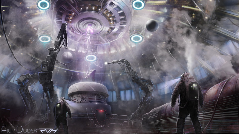 4K, world, fantastic, fantasy, technics, men, fantastic world