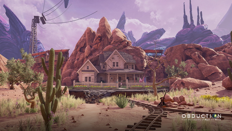 Obduction, 2K, cactus, rocks, Hunrath, alien world, environment