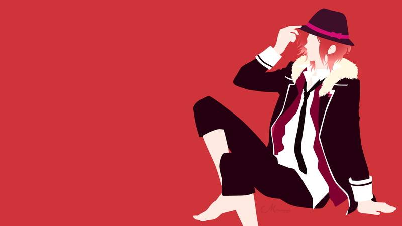 Minimalist, Anime, Diabolik Lovers, Vector, 1080P, Laito Sakamaki