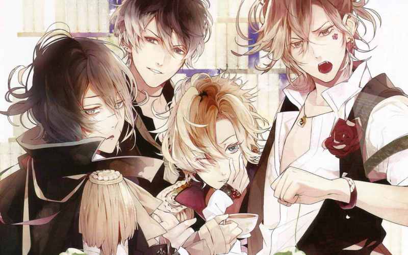 diabolik, lovers, haunted, dark, 1080P, bridal