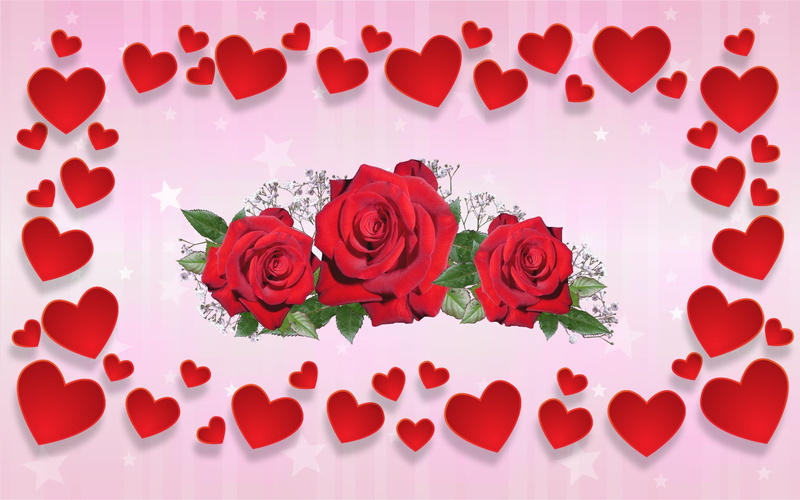 rose - flower, love heart, roses, celebration, wedding, flower head, valentine, flower, heart shape, beauty in nature, petal, inflorescence, red, love