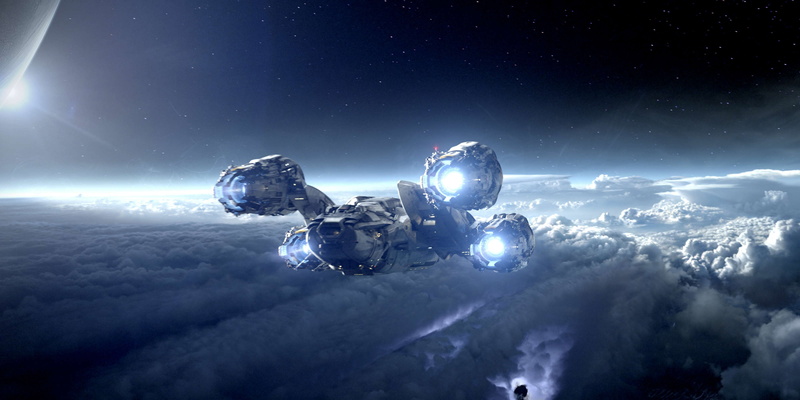 adventure, sci-fi, alien, spaceship, aliens, futuristic, 4K, covenant, prometheus