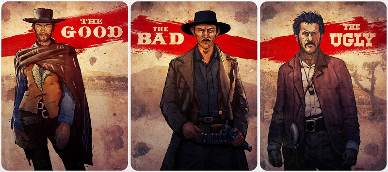 The Good, The Bad And The Ugly, 720P, Clint Eastwood