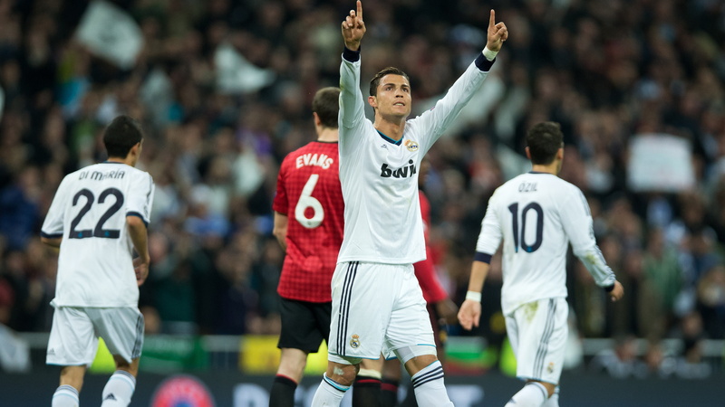 real madrid, evans, manchester united, champions league, 4K, Cristiano, mary, Özil, Ronaldo