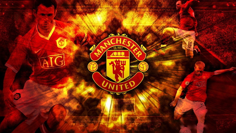 The Red Devils, Sport, football, logo, club, symbol, 1080P, Manchester United, emblem, Wayne Rooney
