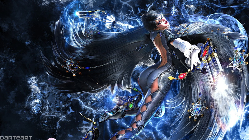 outdoors, nature, night, 1080P, Bayonetta 2, illuminated, water, motion, real people, marine, women, Bayonetta, animal wildlife, video games, lifestyles