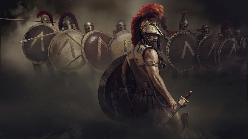 warrior, weapons, 1080P, armor, Sparta