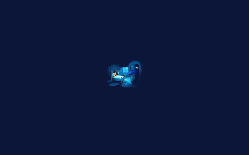 minimalism, marine, one animal, animal wildlife, animal, indoors, 2K, undersea, blue, swimming, studio shot, black background, Cookie Monster, underwater