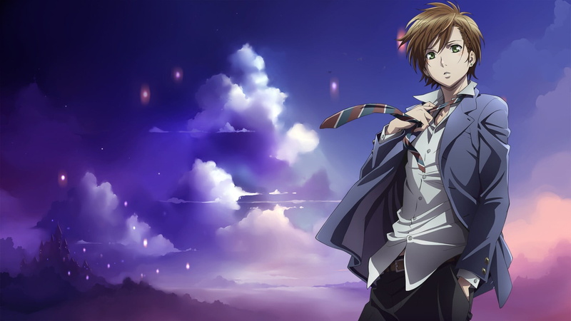 digital composite, three quarter length, Zetsuen no Tempest, blue, nature, adult, young adult, young women, beautiful woman, one person, 1080P, purple