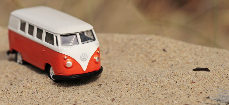 orange-and-white, retro, car, sports car, transport, volkswagen vw, cultish, camping, small, motor vehicle, classic, volkswagen, toy, close-up, transportation