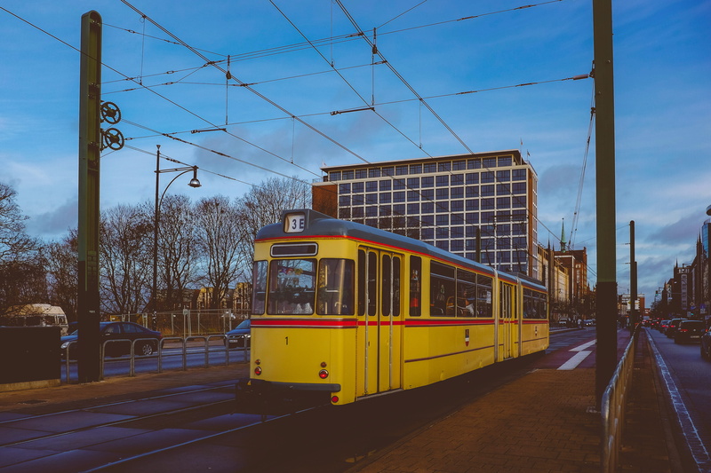 town, architecture, railway, office building exterior, cityscape, stop, mode of transportation, rail transportation, nature, europe, building, street, public transportation