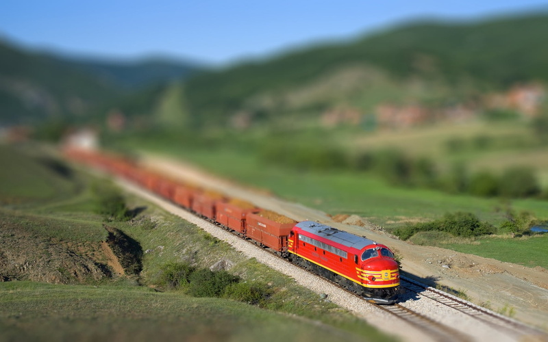 mountain, public transportation, selective focus, travel Destinations, motion, cargo Container, photography, track, people Traveling, mode of transportation