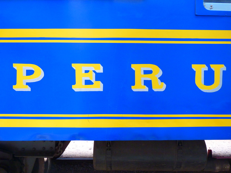 machu picchu, communication, close-up, andean railway, architecture, yellow, platform, rail tickets, railway station, transportation, blue, number, 4K