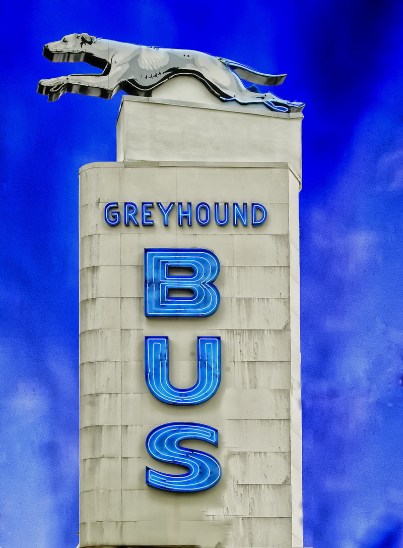 1080P, cloud - sky, outdoors, day, neon, communication, transportation, skyline, built structure, Station, building exterior, pole, western script, sky