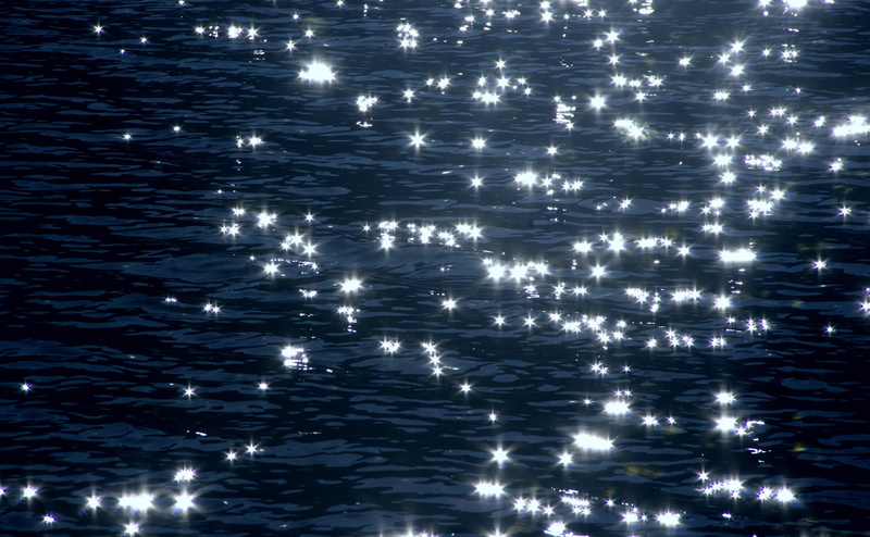 shiny, illuminated, full frame, Wave, nanaimo, pattern, backgrounds, reflection, sunlight, tranquility, Light, starfield, swimming pool, waterfront, Lake