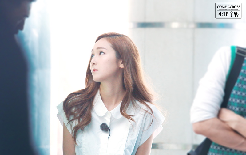 Jessica Jung, standing, hairstyle, redhead, beautiful woman, Girls Generation, casual clothing, front view, real people, looking, young adult, Tiffany Hwang