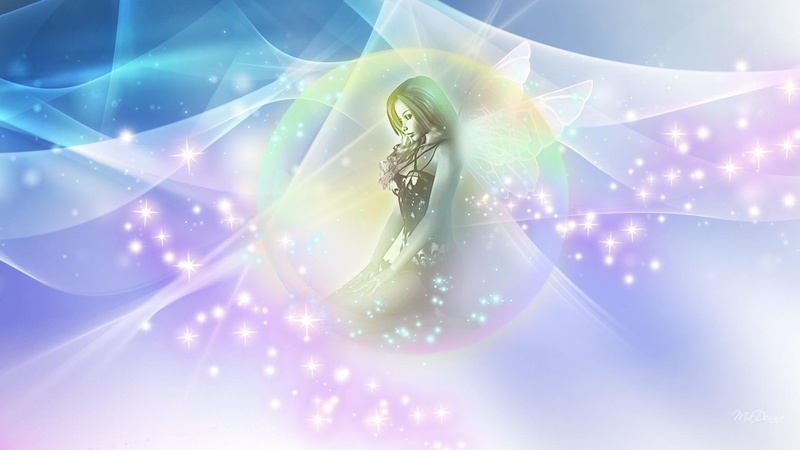 angel, bubble, pastel, twinkle, combust, sparkle, dazzle, 1080P, scintillate, flame, bright, blind, glar, illustration, black, dress, fairy, daze, flare