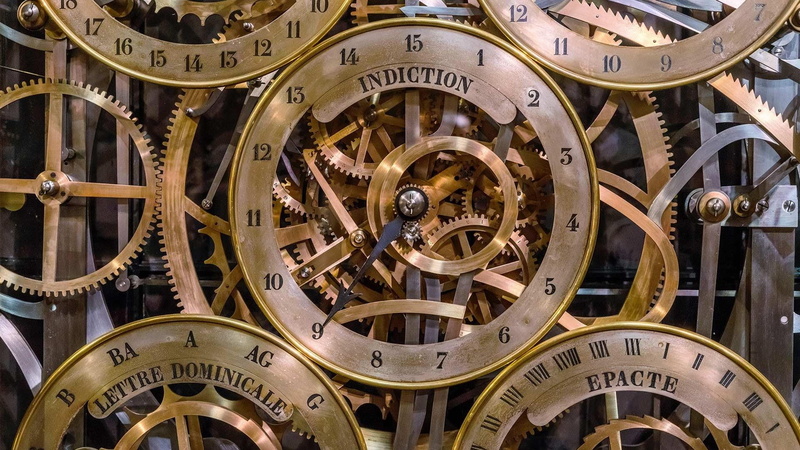 astronomical clock, silver colored, equipment, watch, transportation, cog wheel, shape, clock, gear wheel, time, brass, clockworks, cog, wheel, circle