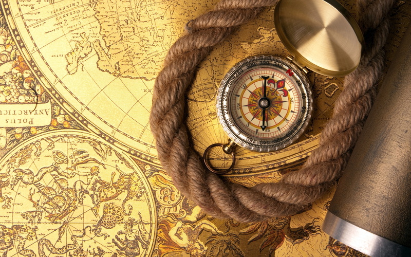 compass, rose, adventure, treasure, map, 2K