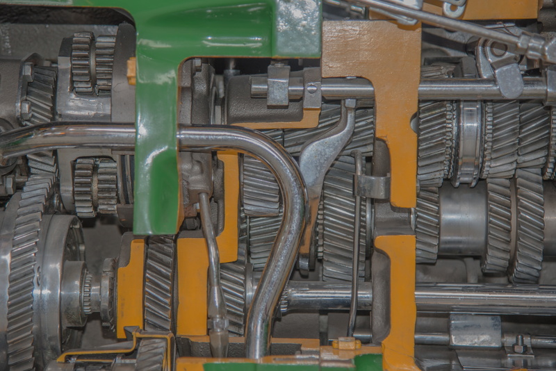 machinery, close, sprocket, indoors, stainless steel, detail, revolution, production line, inside, drive, metal industry, tooth, background, mechanics
