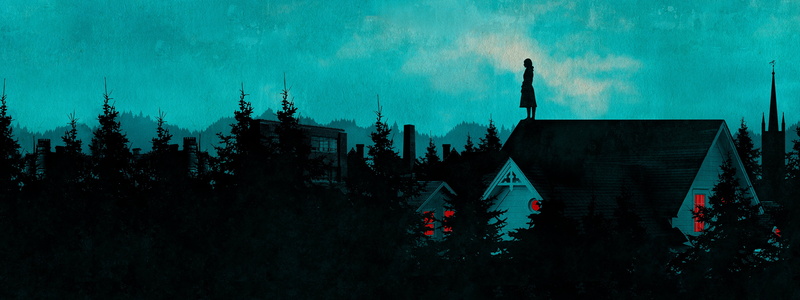 Stephen king, castle rock, home, forest, 4K