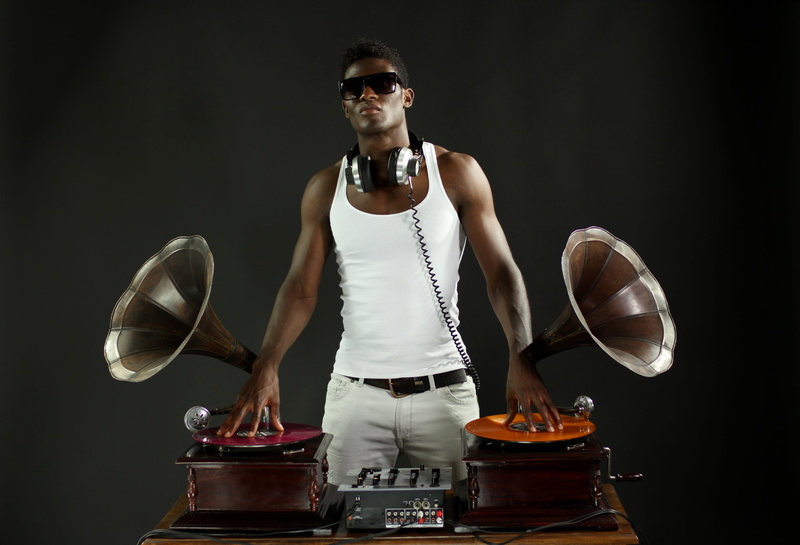 equipment, front view, sunglasses, young Adult, men, playing, holding, two, copy Space, people, looking at camera, caucasian Ethnicity, one Person, arts culture and entertainment