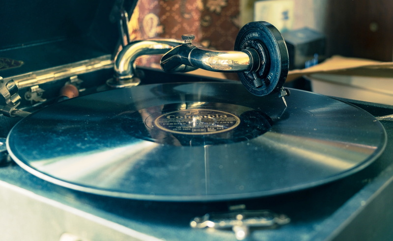 gramophone, 1080P, music, background