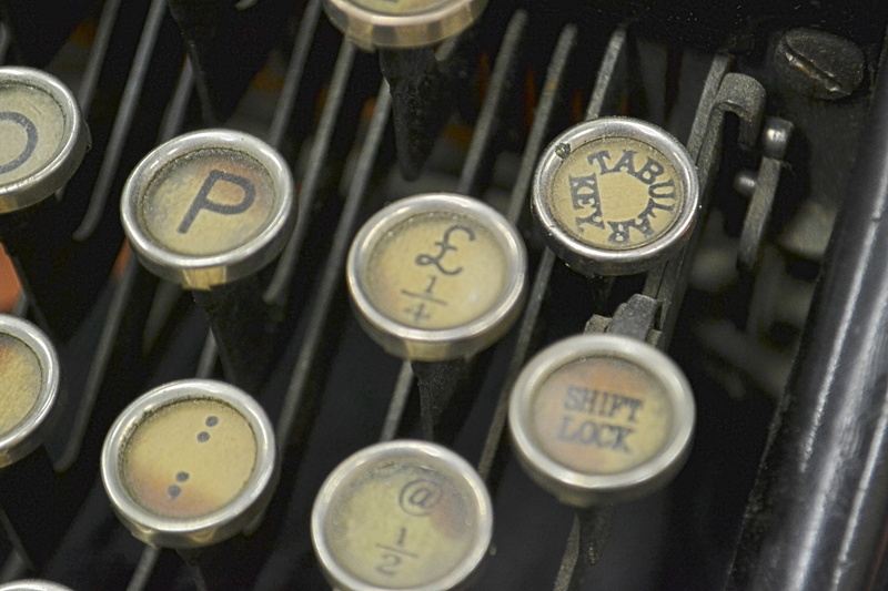 4K, equipment, cash, etc, western script, metallic background, history, antique background, black, steampunk, keys, type, white, old-fashioned, push button