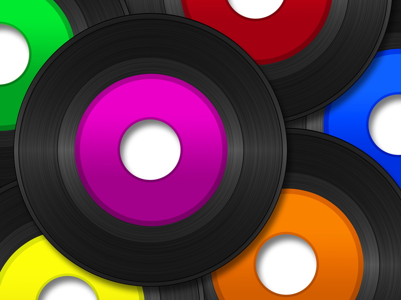 vibrant color, vinyl, digitally Generated Image, noise, disk, technology, geometric shape, stereo, indoors, red, video, full frame, camera - photographic equipment