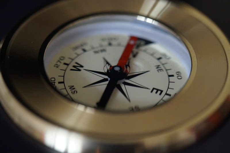 navigational compass, direction, navigation, man made object, gauge, number, compass, east, pointing, white, windrose, circle, steel, north, discovery