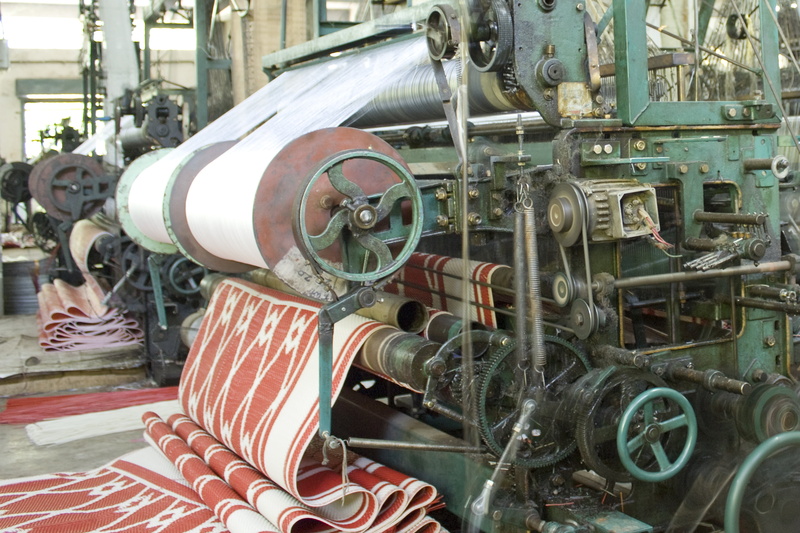 warping, factory, black, built structure, work, control, engine, weave, day, yarn, old, mode of transportation, 4K, no people, machine, metal, fabric