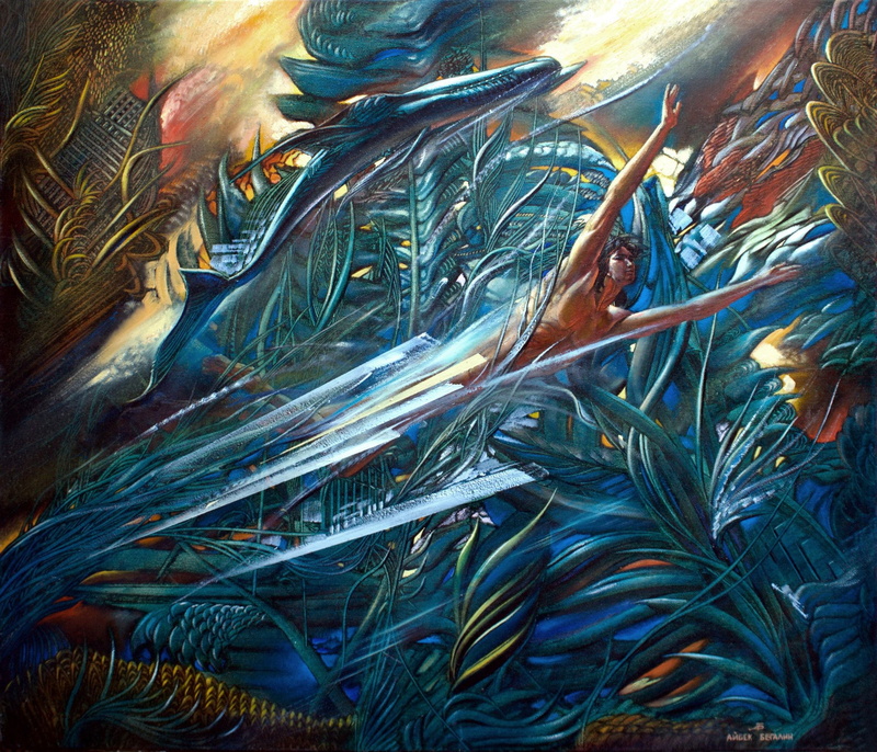 guy, dragon, Aibek Begalin, Teleportation, 1080P, Two thousand twelve