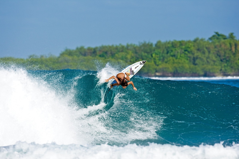 women, surfboards, 1080P, surfing, tropical